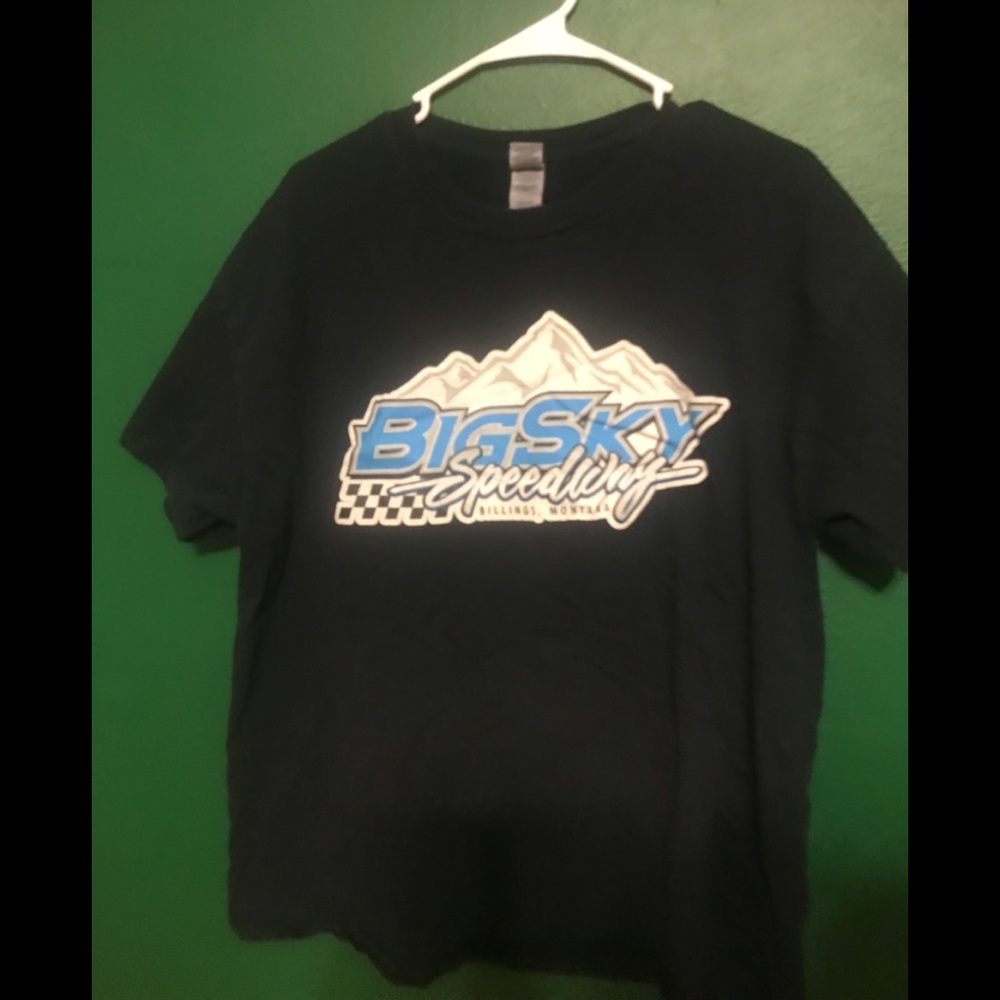 Big sky mens racing tee